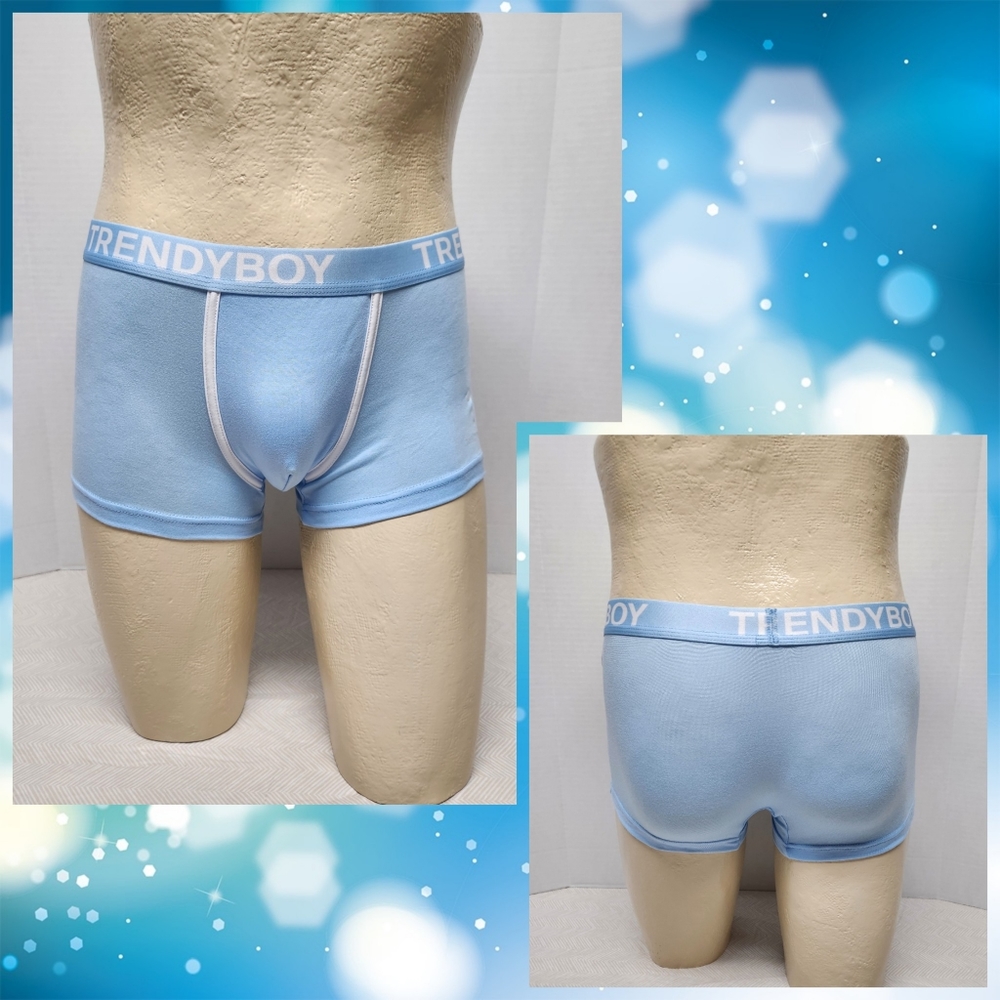 New Mens or Boys TRENDY BOY Sexy Boxer Briefs Underwear Youth Undies Sz. Large